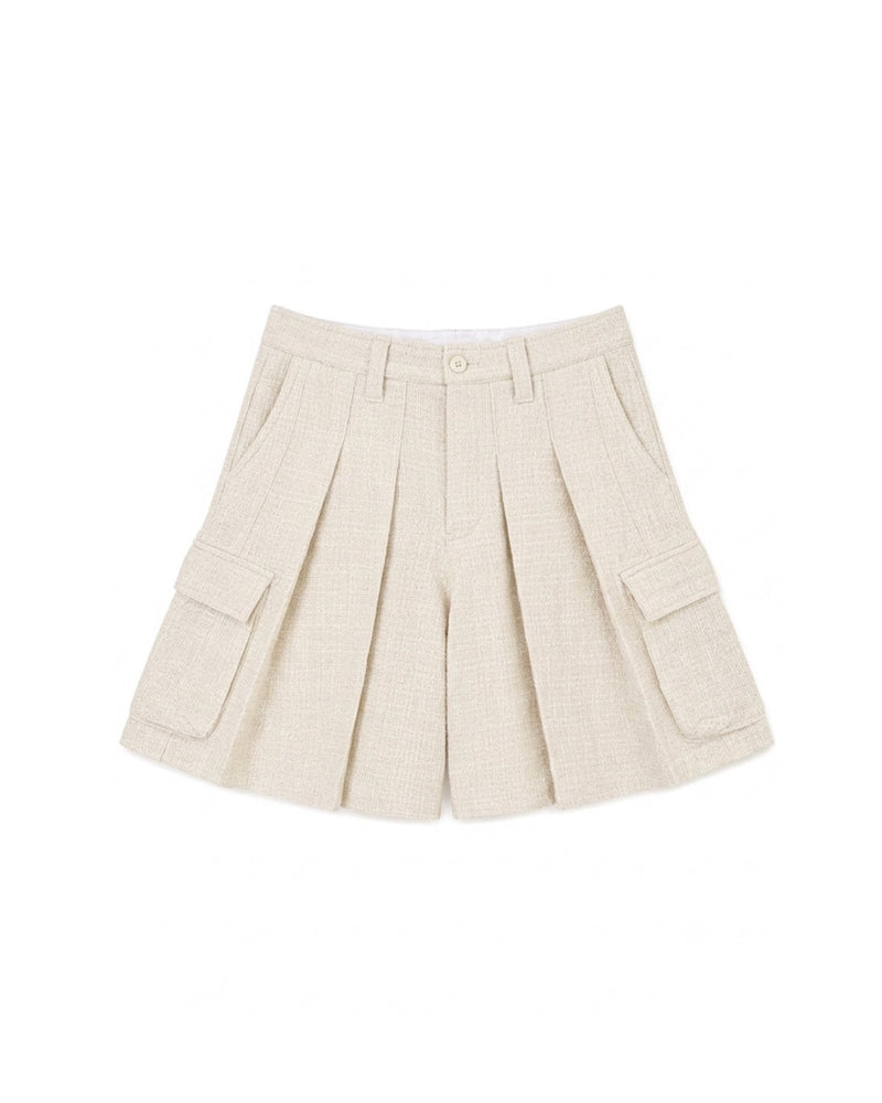 ×MIKADO BLING BLOAW S/W GUNSO TWEED SHORTS