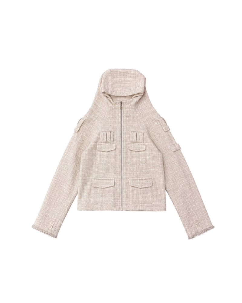 ×MIKADO BLING BLOAW S/W GUNSO TWEED JACKET