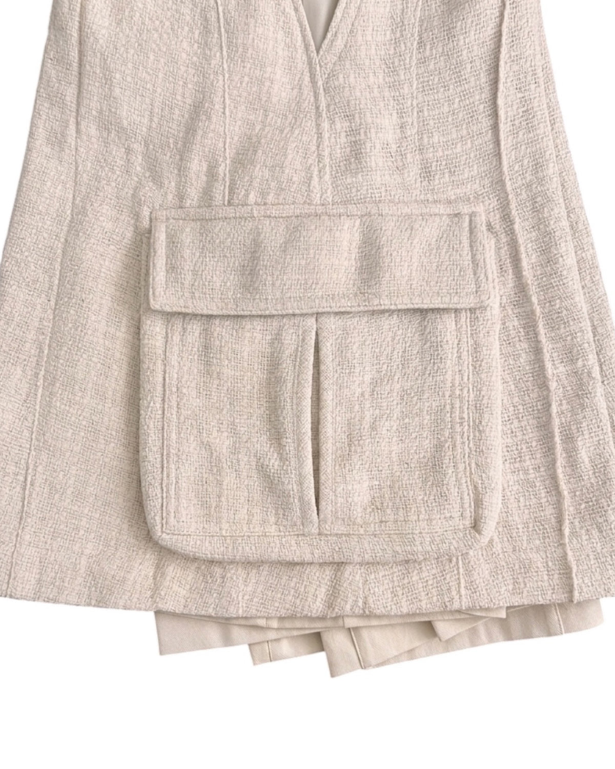 ×MIKADO BLING BLOAW S/W GUNSO TWEED SHORTS